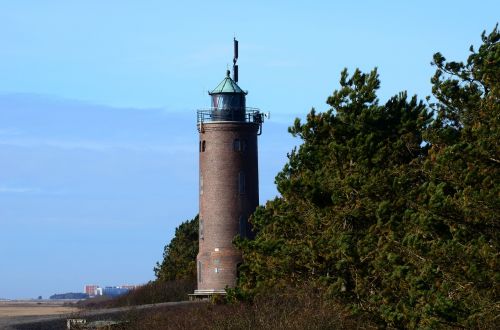 lighthouse north sea wadden sea