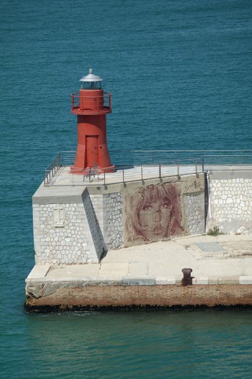 lighthouse mural port