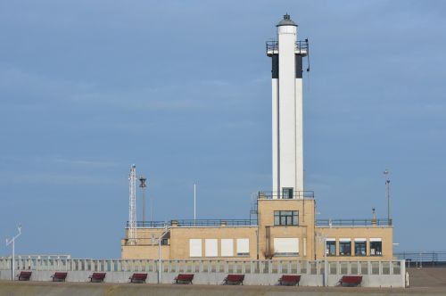 lighthouse building blankenberge