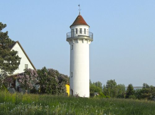 lighthouse baltic sea haff