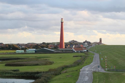 lighthouse  coast  north sea
