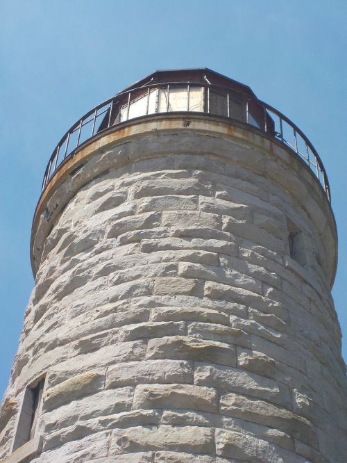 lighthouse close-up stone