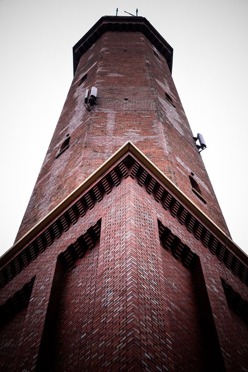 lighthouse  norderney  brick