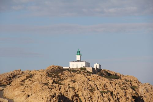 lighthouse corsican port