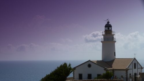 lighthouse water sea