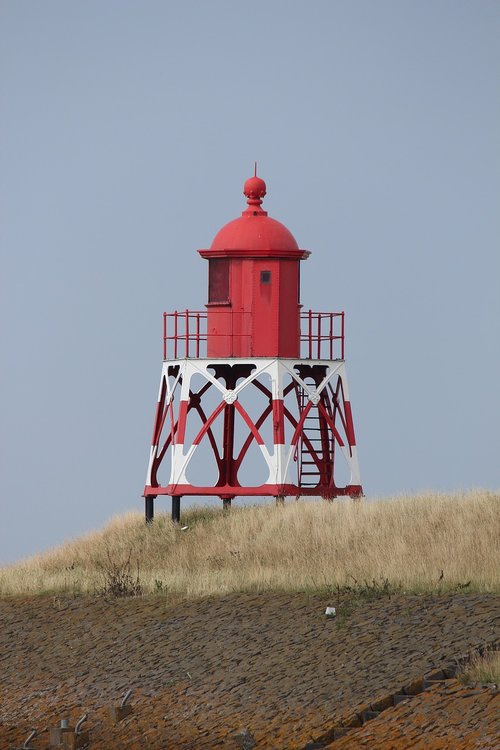 lighthouse  holland  sea