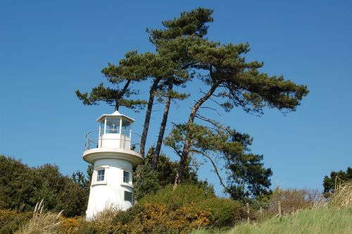 lighthouse landscape cliff
