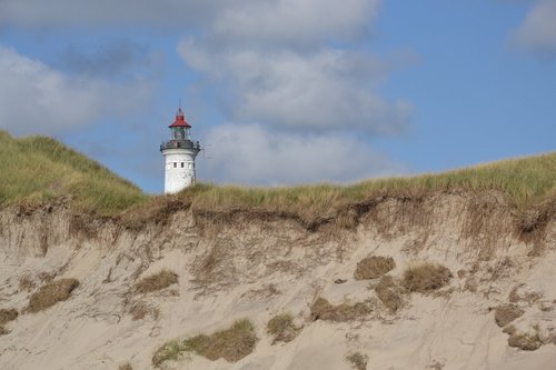 lighthouse  denmark  jutland