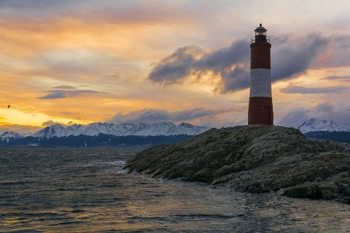 lighthouse  ushuaia  beagle channel