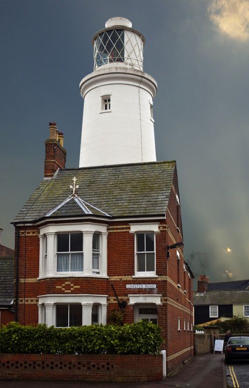 lighthouse inland house