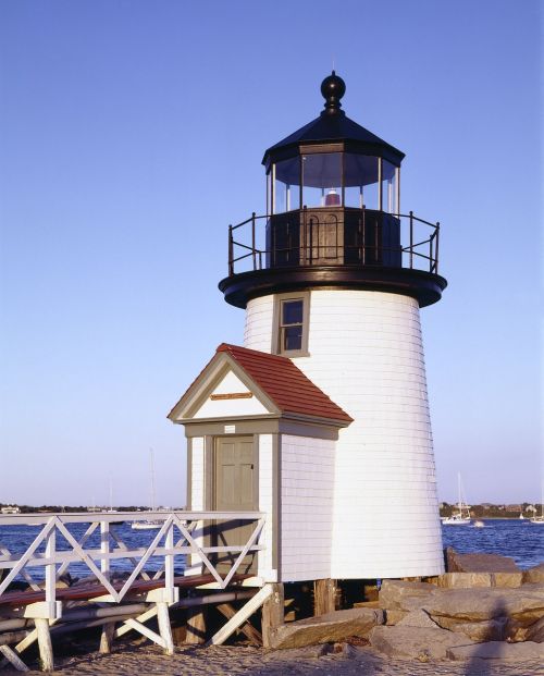 lighthouse shore coast