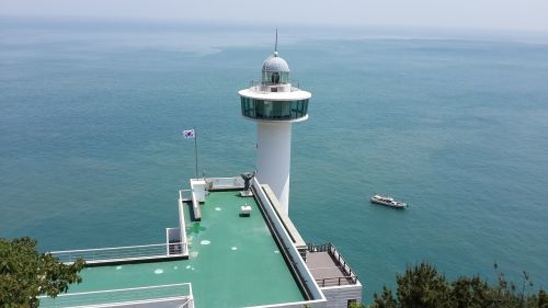 lighthouse sea busan