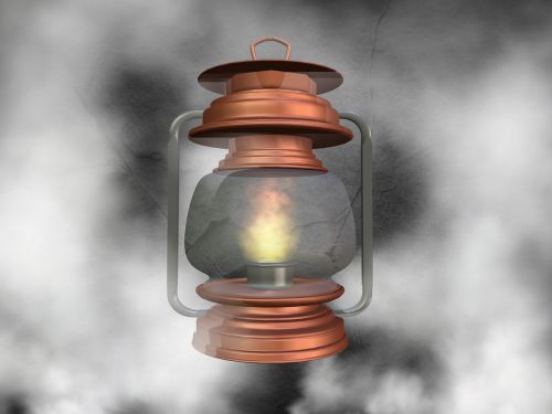 foggy weather oil lamp lamp
