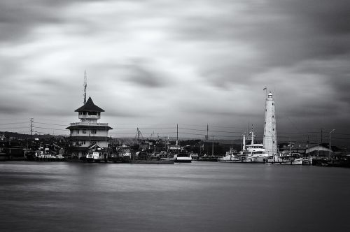 lighthouse marina harbor