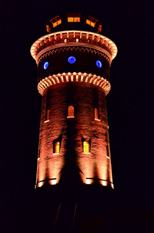 lighting water tower tower