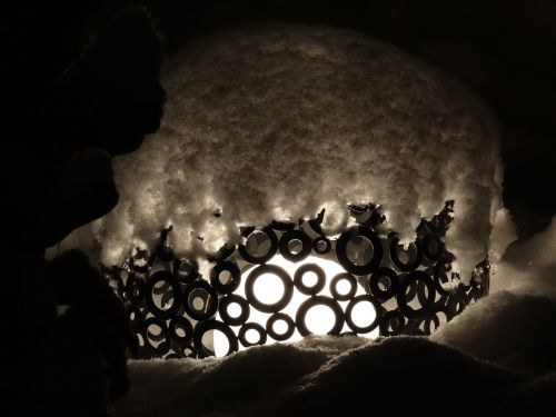 lighting snow lamp