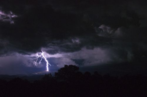 lightning thunderstorm storm