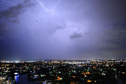 lightning electricity storm