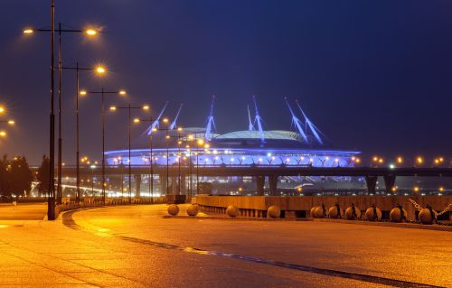 lights night stadium