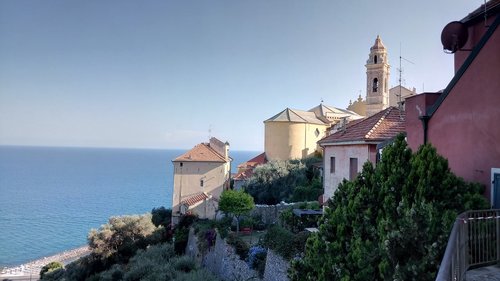 liguria  italy  cervo