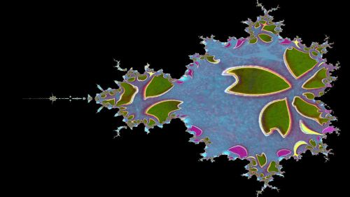 Lilac Fractal Pattern
