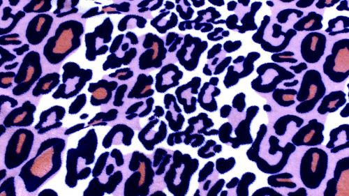 Lilac Leopard Skin Background