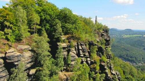 lily stone saxon switzerland sandstone mountain