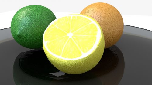 lime lemon orange