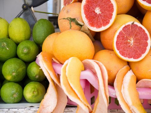 lime oranges citrus fruits