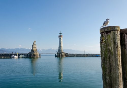 lindau  bavaria  lake constance