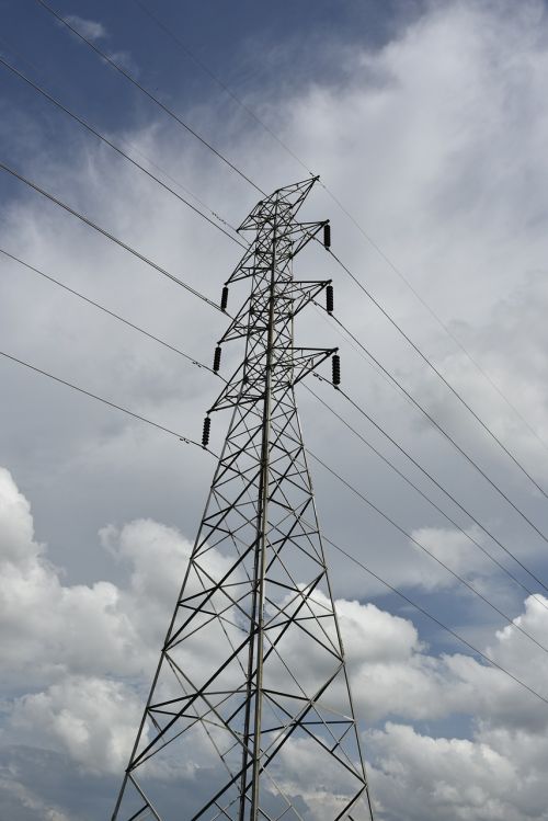 line electrical tower energy