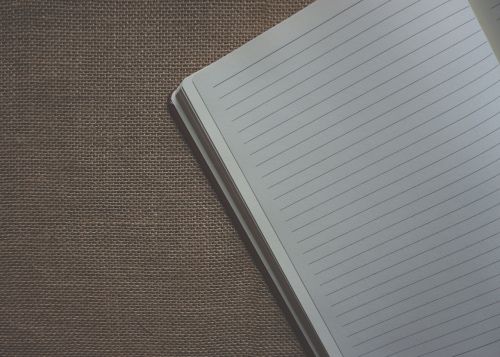 lined paper notebook note