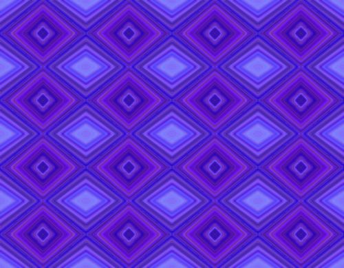 Lines And Diamonds In Blue &amp; Purple