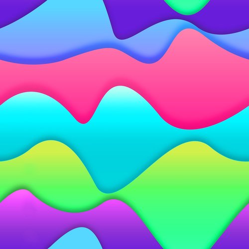 lines curves  colors  geometric