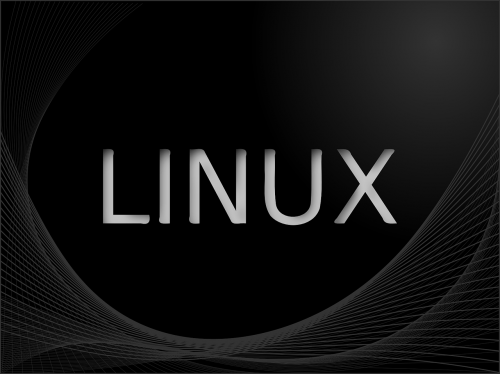 linux wallpaper text