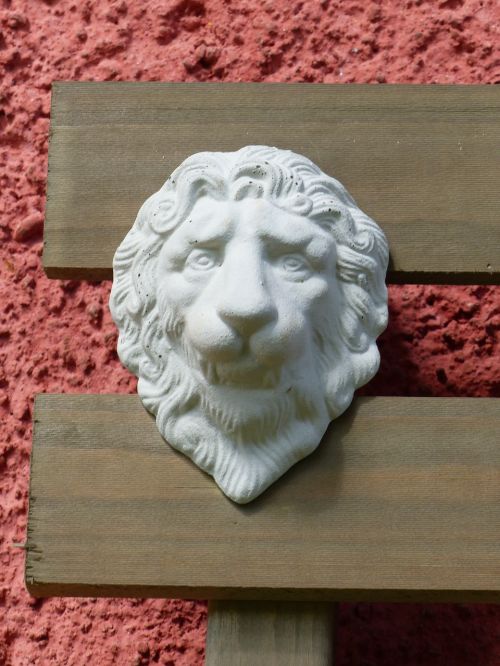 lion wood facade