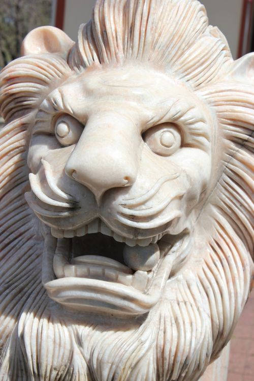 lion statue sculpture