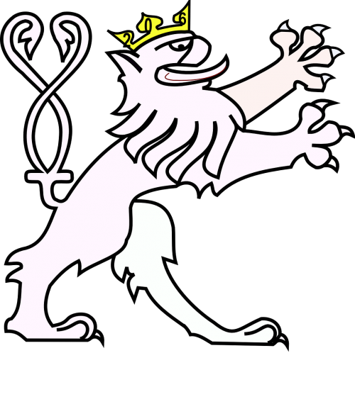 lion coat of arms crown
