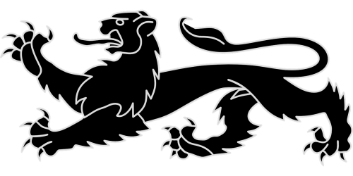 lion heraldic animal emblem