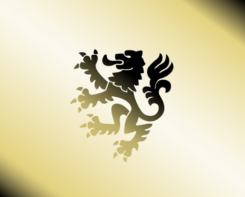lion heraldry gold