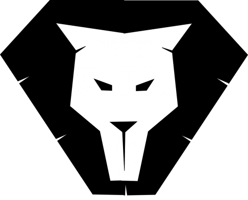 lion silhouette logo