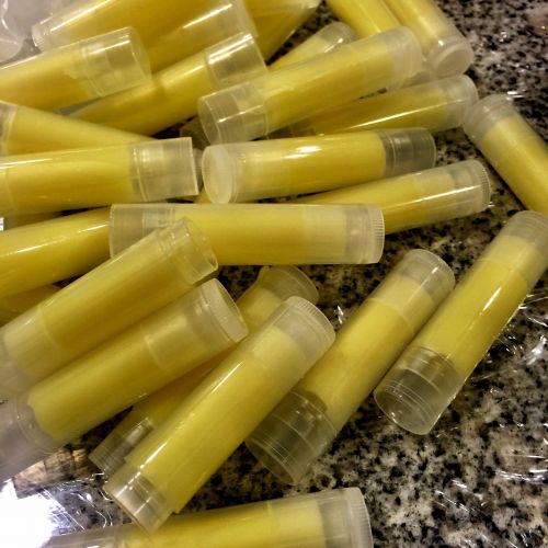 lip balm yellow cosmetics
