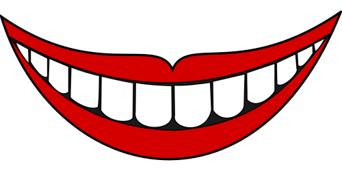 lips mouth teeth
