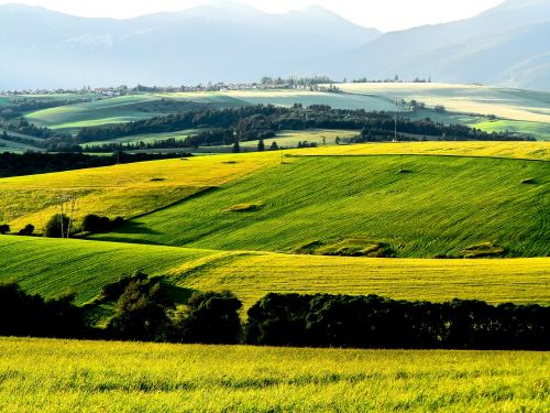 liptov field mountain