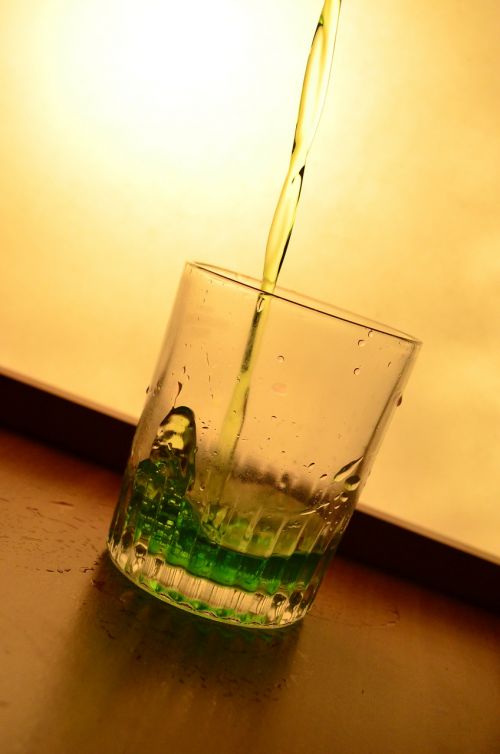 liquid green juice