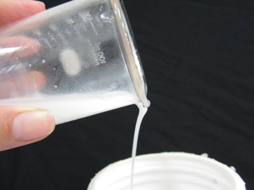 liquid beaker white