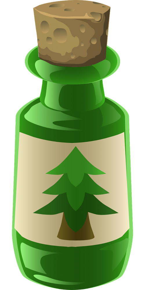 liquid growth fir tree