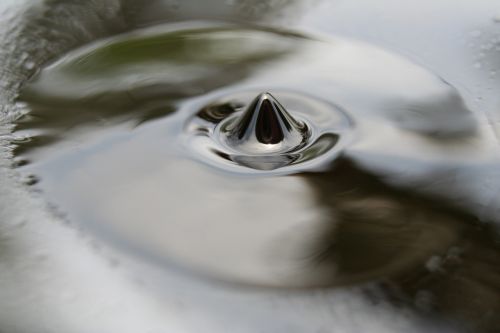 liquid ferrofluid spike