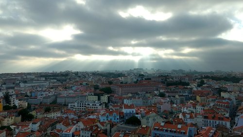 lisboa  cloudy  city