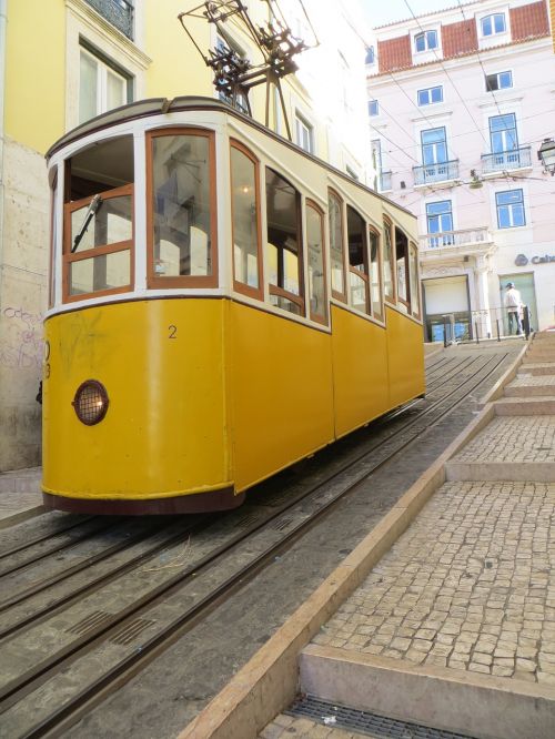 lisbon city centre tram